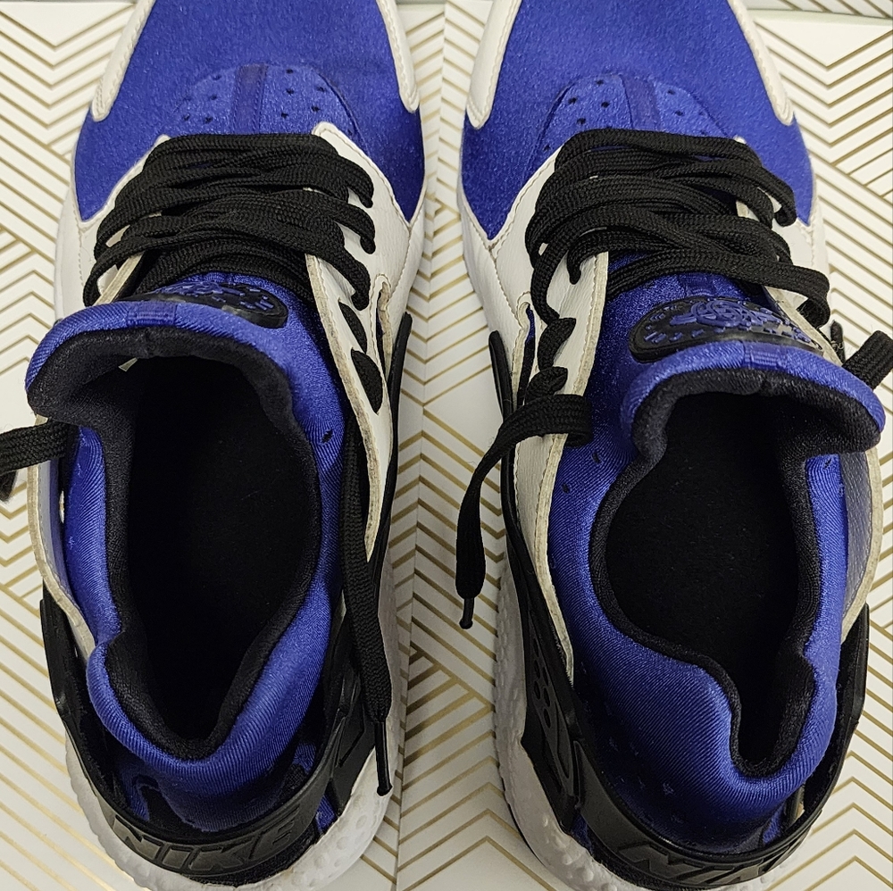 NIKE AIR HUARACHE RUN PERSIAN VIOLET RUNNING SHOES RARE NEW AT4254-100 size 9 - Picture 12 of 13